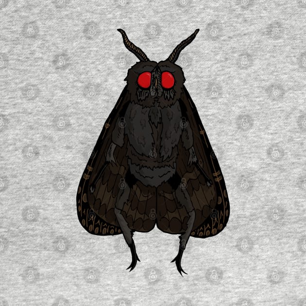 Mothman Shrouded in Darkness by GOATSgear